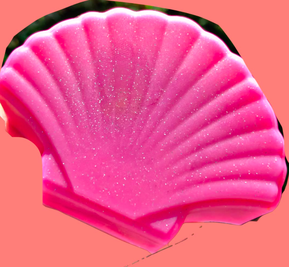 Pink Grapefruit Soap W/Eco Glitter