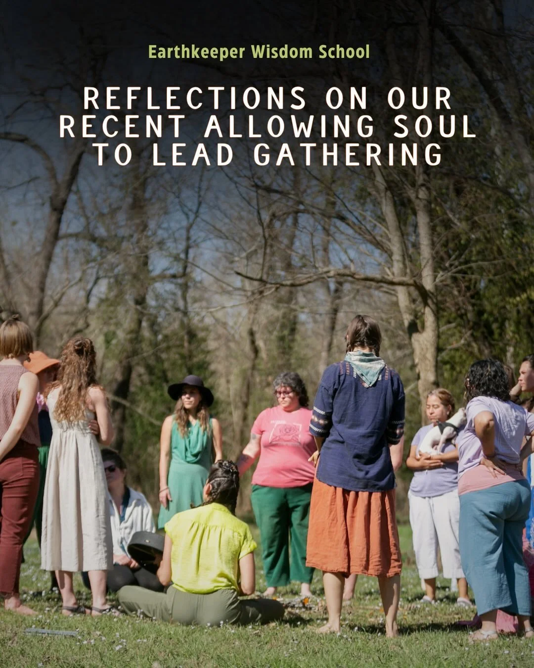 The aim of our recent A Year in Ceremony gathering was to align ourselves with Life&rsquo;s current by catching and co-creating rituals in support of one another&rsquo;s soulful becoming.

What magic came through! Scroll to hear about it in the words