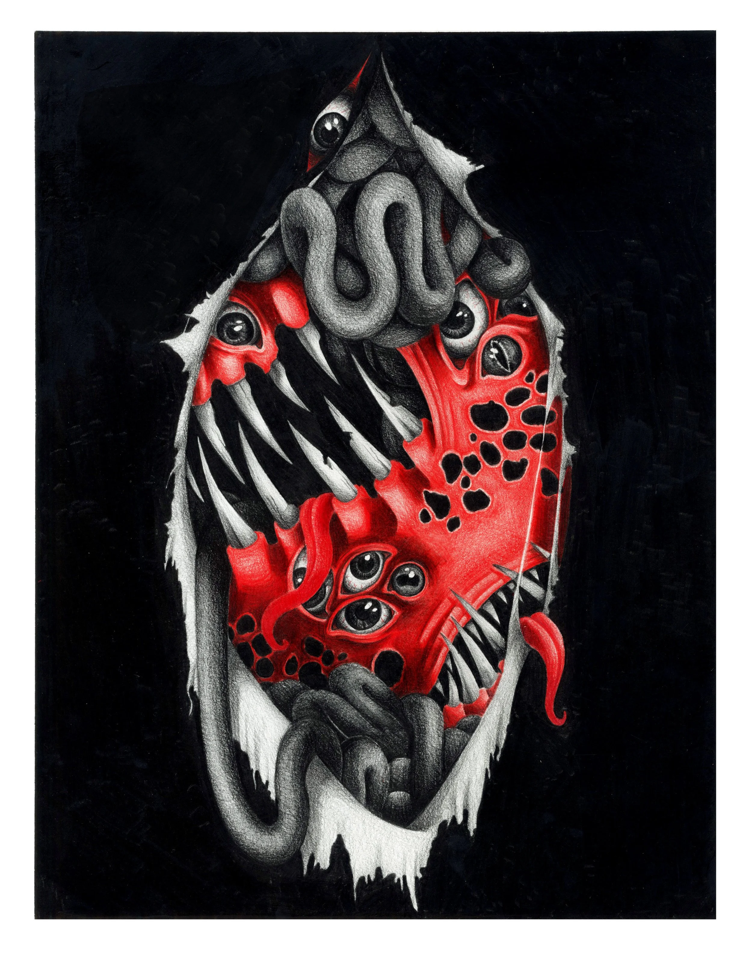 Beneath the Black Canvas