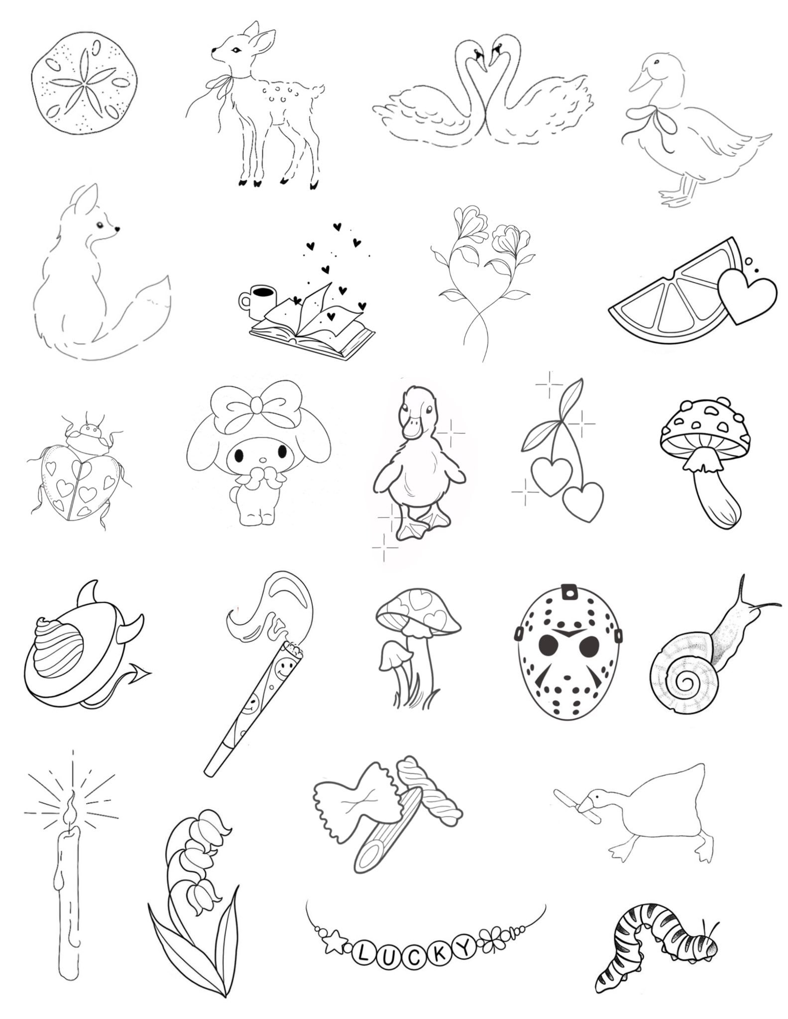 Friday the 13th Sale Tattoos by Noelle Ink Therapy Flash 6.jpg