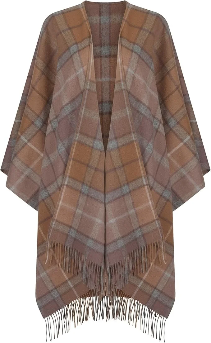 Shepherds Land 100% Lambswool Ruana