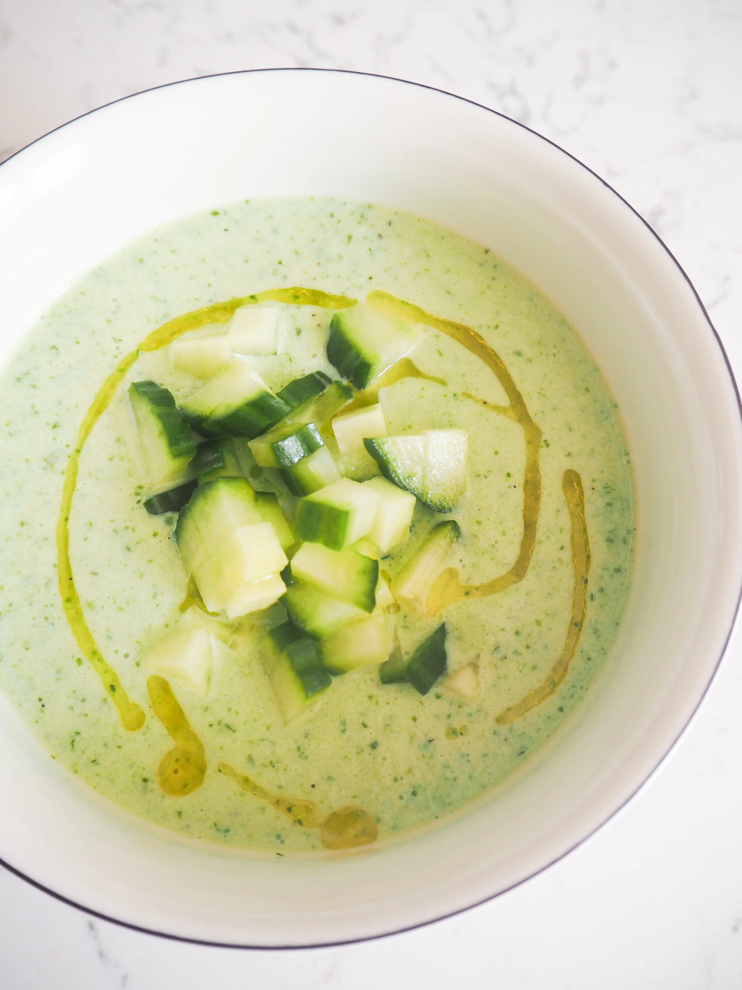 Chilled Cucumber Soup