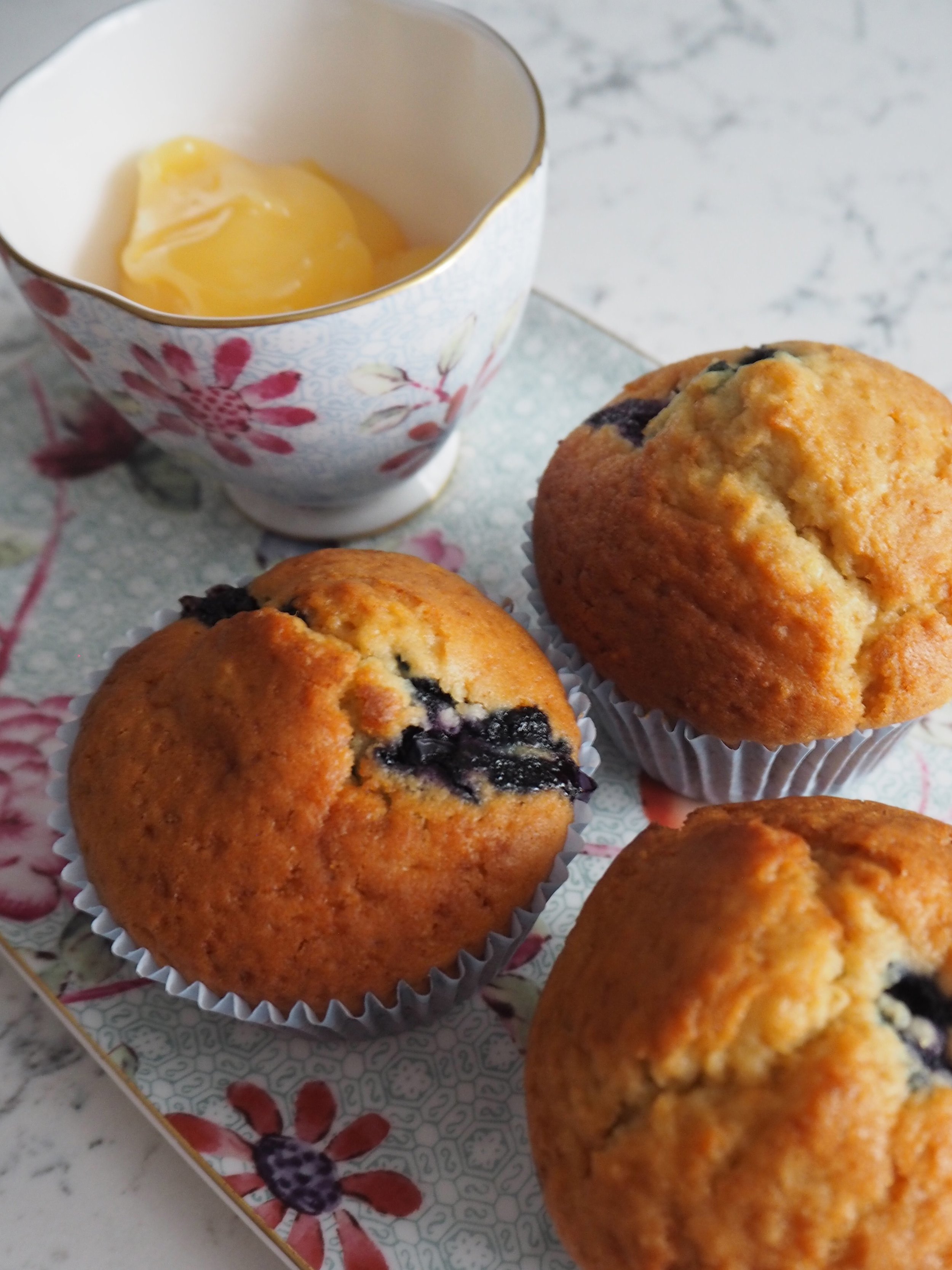 Lemon and Blueberry Muffins