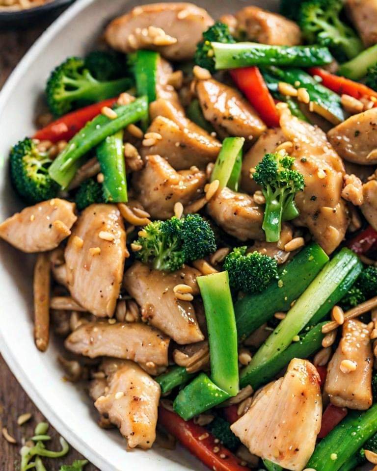 Garlic Chicken Stir Fry