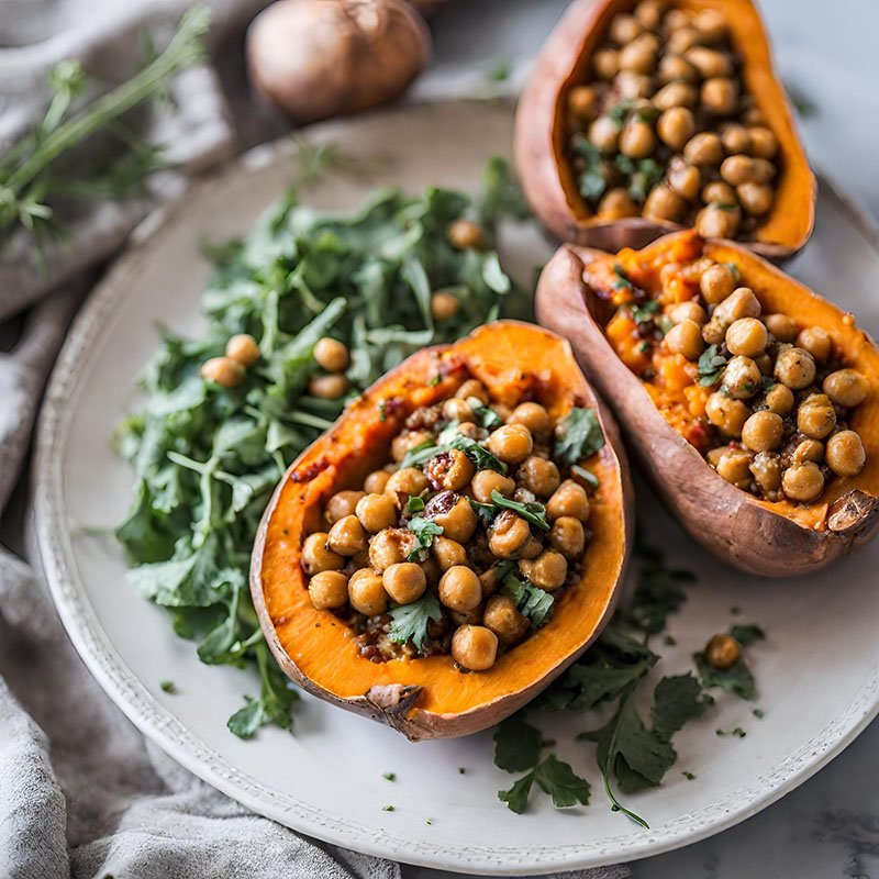 Stuffed Kumara