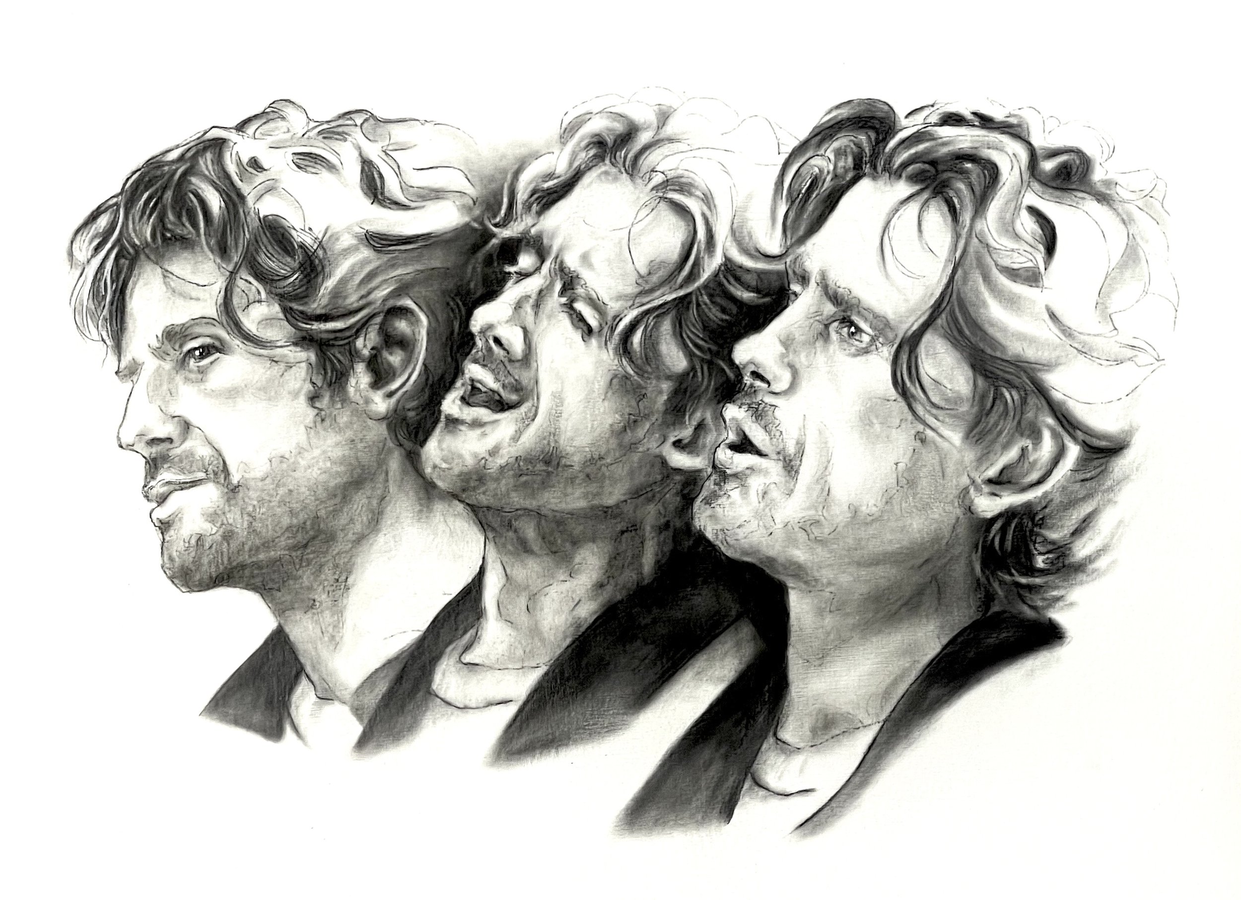 Without You: Graphite on paper