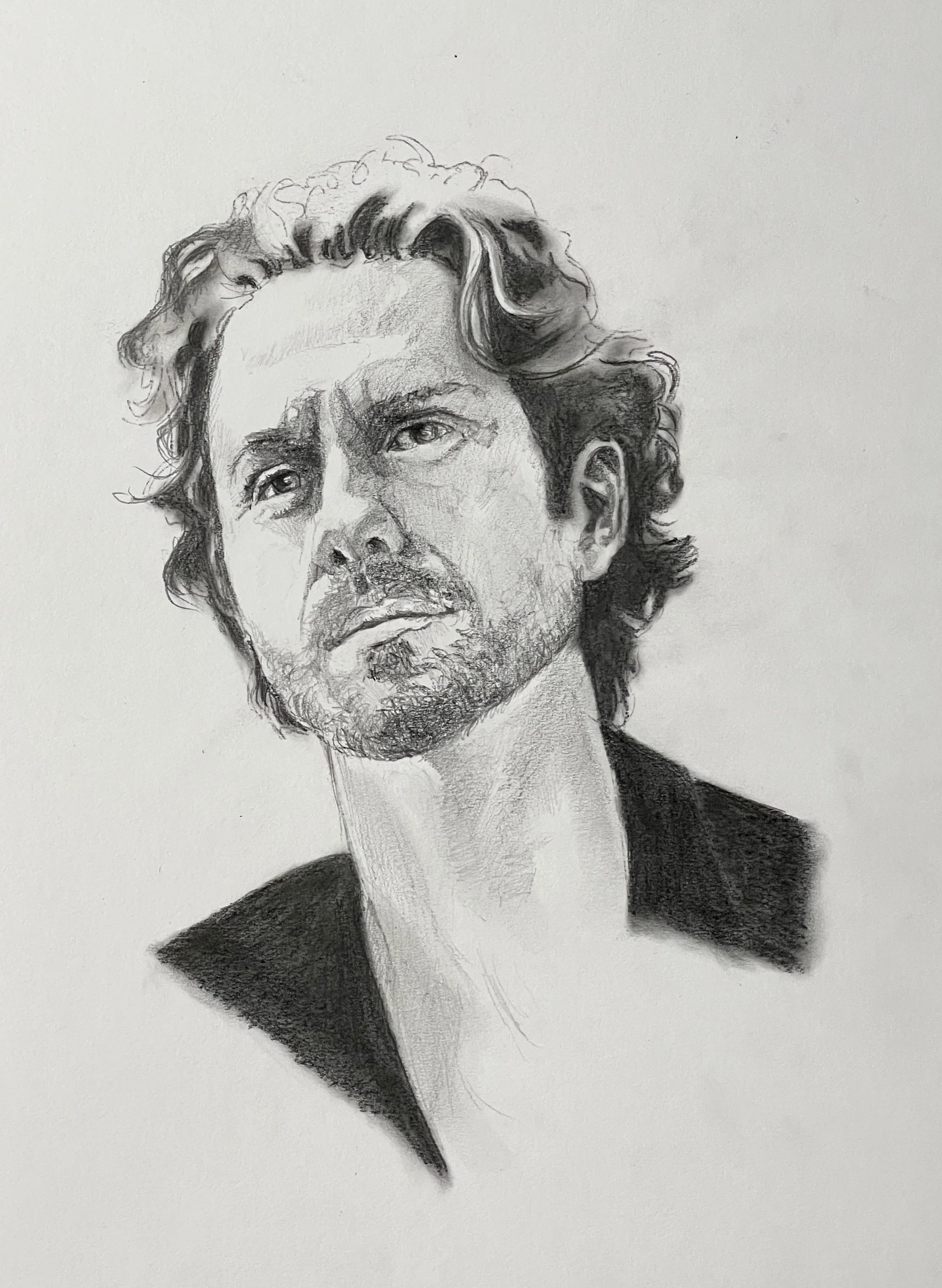 One Song: Graphite on paper