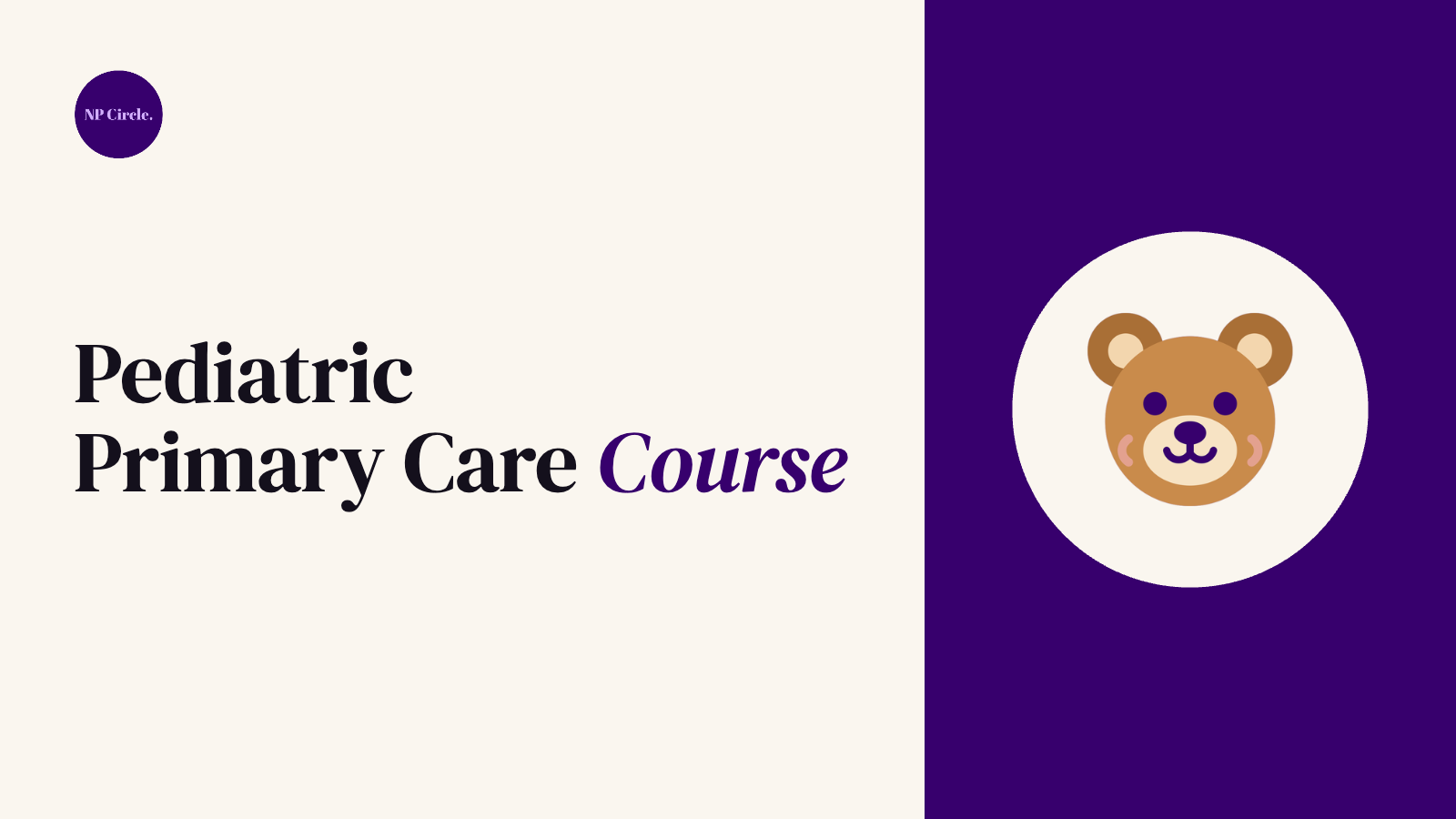 Pediatric Primary Care Course