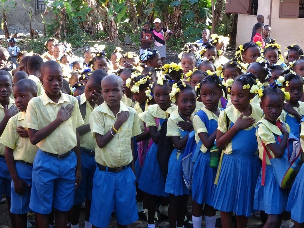 Cypress Meadows Community Church Haiti Students Outdoors Clearwater FL.jpg