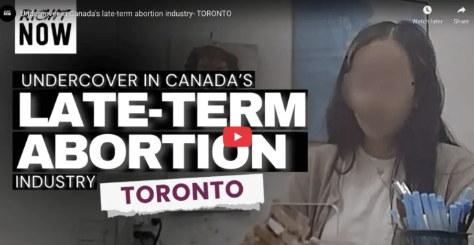 Pregnant mom uncovers late-term abortions