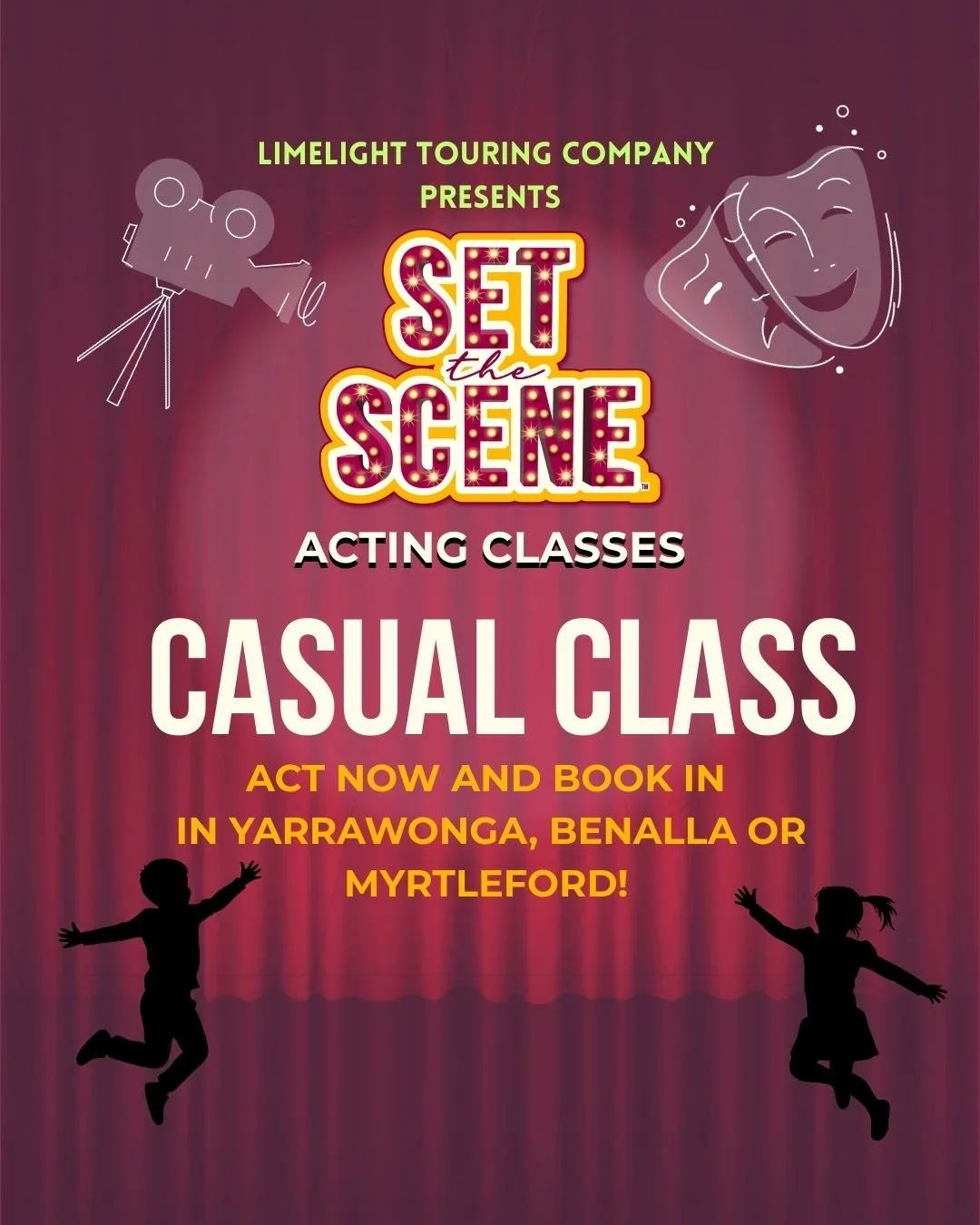 DRAMA CLASSES for YARRAWONGA  - CASUAL CLASS