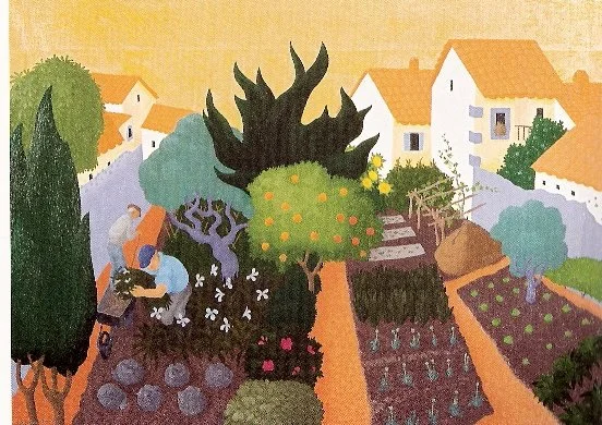   Avignon   1974 | oil on canvas | 61 x 91 cm | c/- Elders Art auctions  