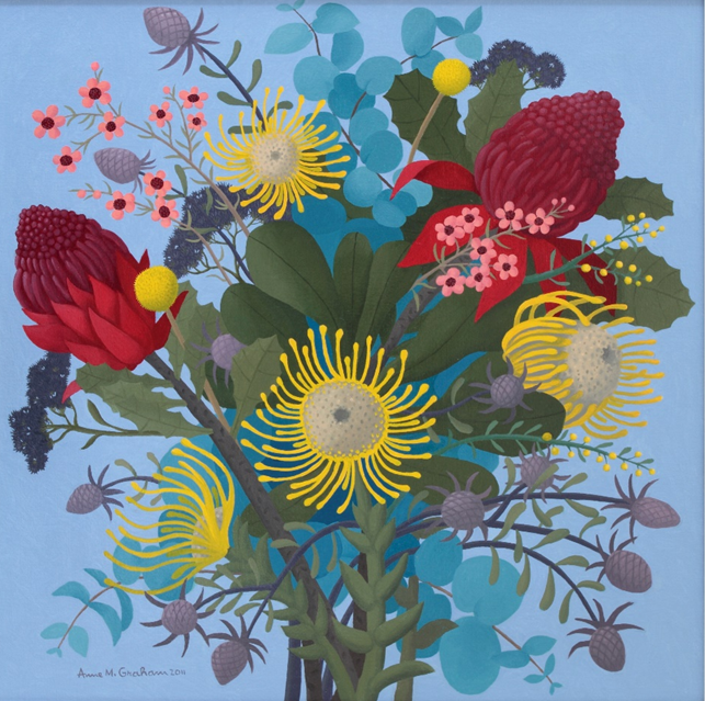  Mixed bunch 2011 printed 2025+ | Giclee digital print, open edition  | Original painting: Freemasons Hospitals, Melbourne
    