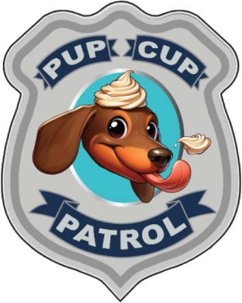 Pup Cup Patrol Logo