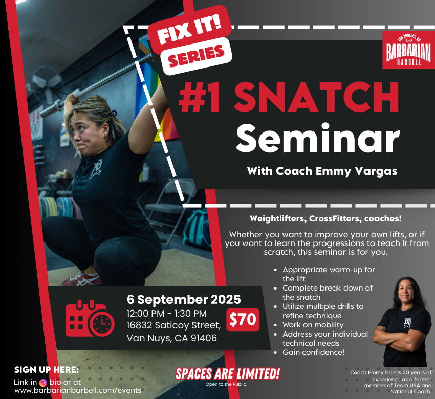 Snatch Seminar