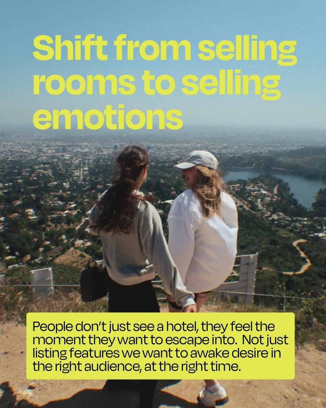 You wanna stick in the head of people? Then show stuff that does something with people! 

Simple like that!

But I know sometimes it is hard to know how you can make that shift!

What kind of content is needed that people feel who you are?
What kind 