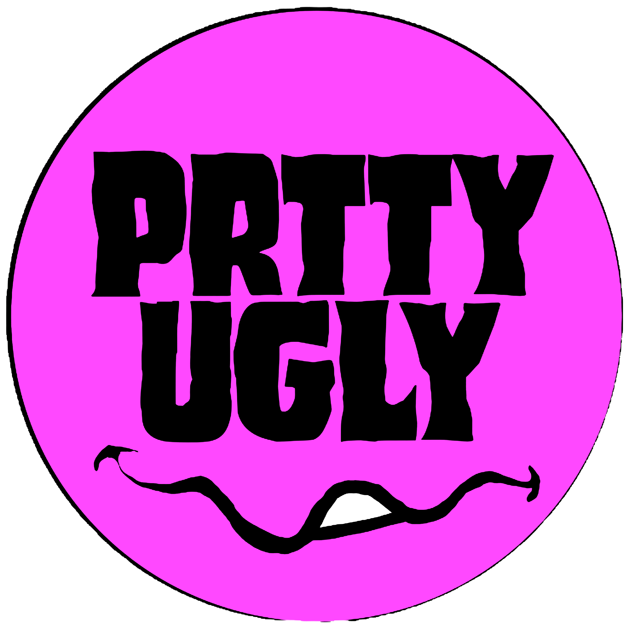 PRTTYUGLY badge