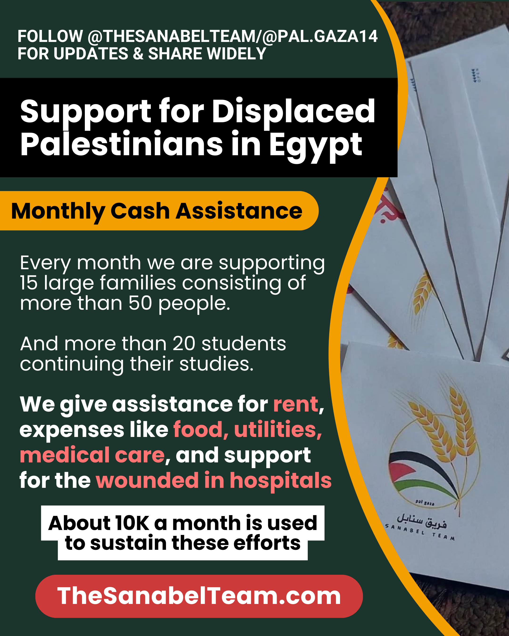 Green and Yellow Modern Donate Your Clothes Facebook Post.png