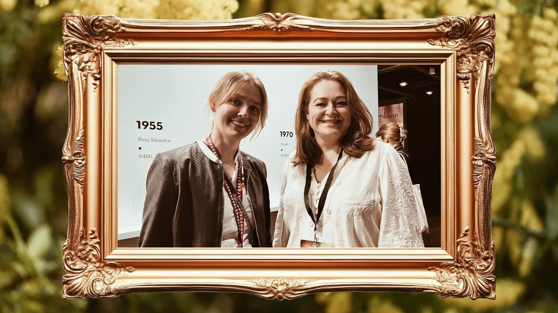 Perfume.Curious and Anne-Cecile Pouant at Osmotheque stand. Esxence 2024 in Milan.