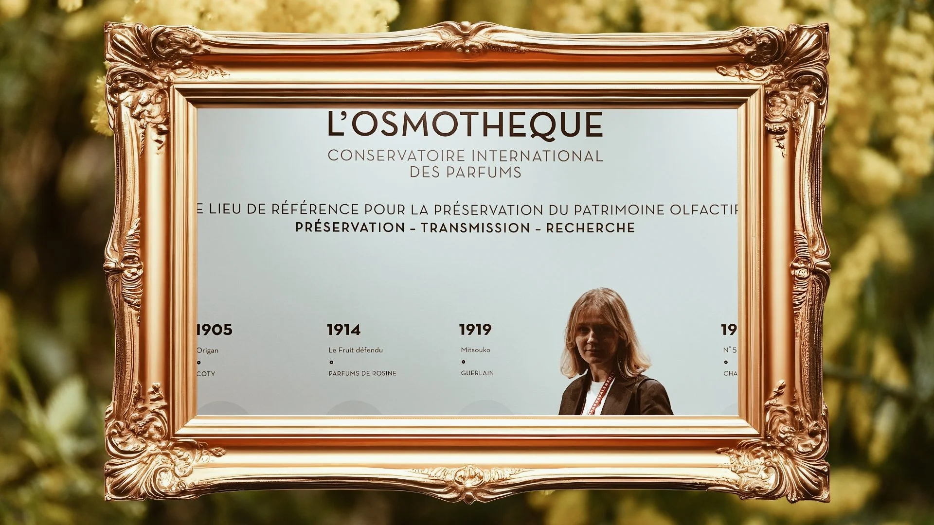 Perfume.Curious in Milan at Esxence 2024. Osmotheque stand.