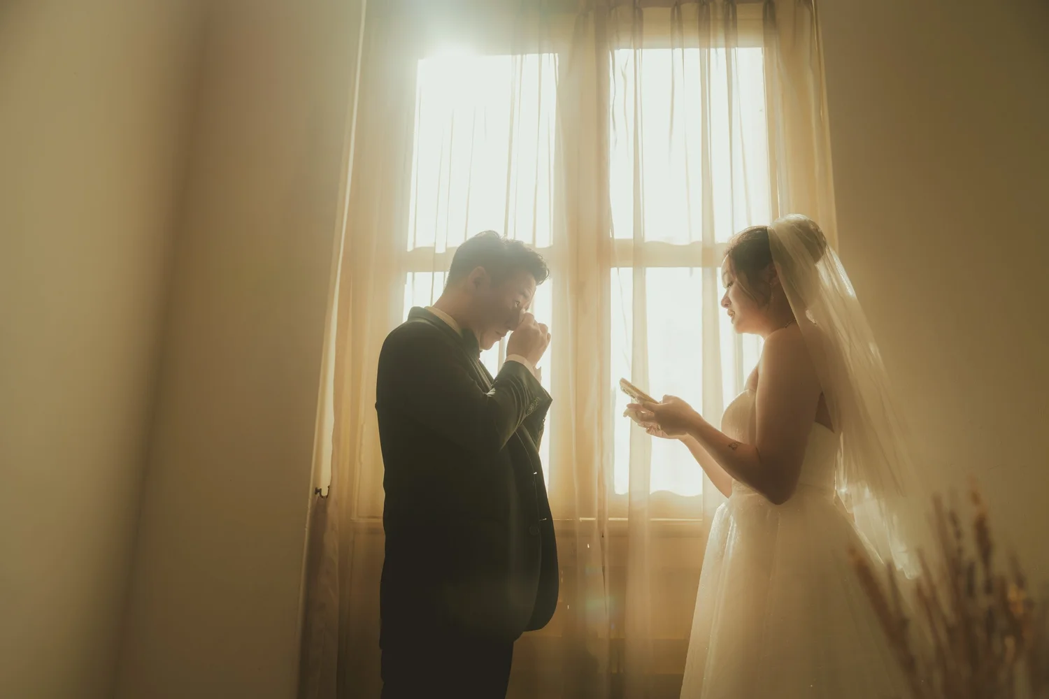 Ceremony wide, unhurried
