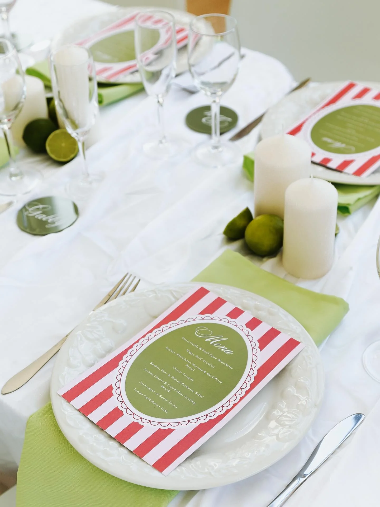 Flash back to my bridal shower 🌸🍋&zwj;🟩

Exciting news! We have now just added over 20 products to our website from the last few months and we are still going! ✨

Check out our new arrivals ready for hire and customisation! On our website if you c