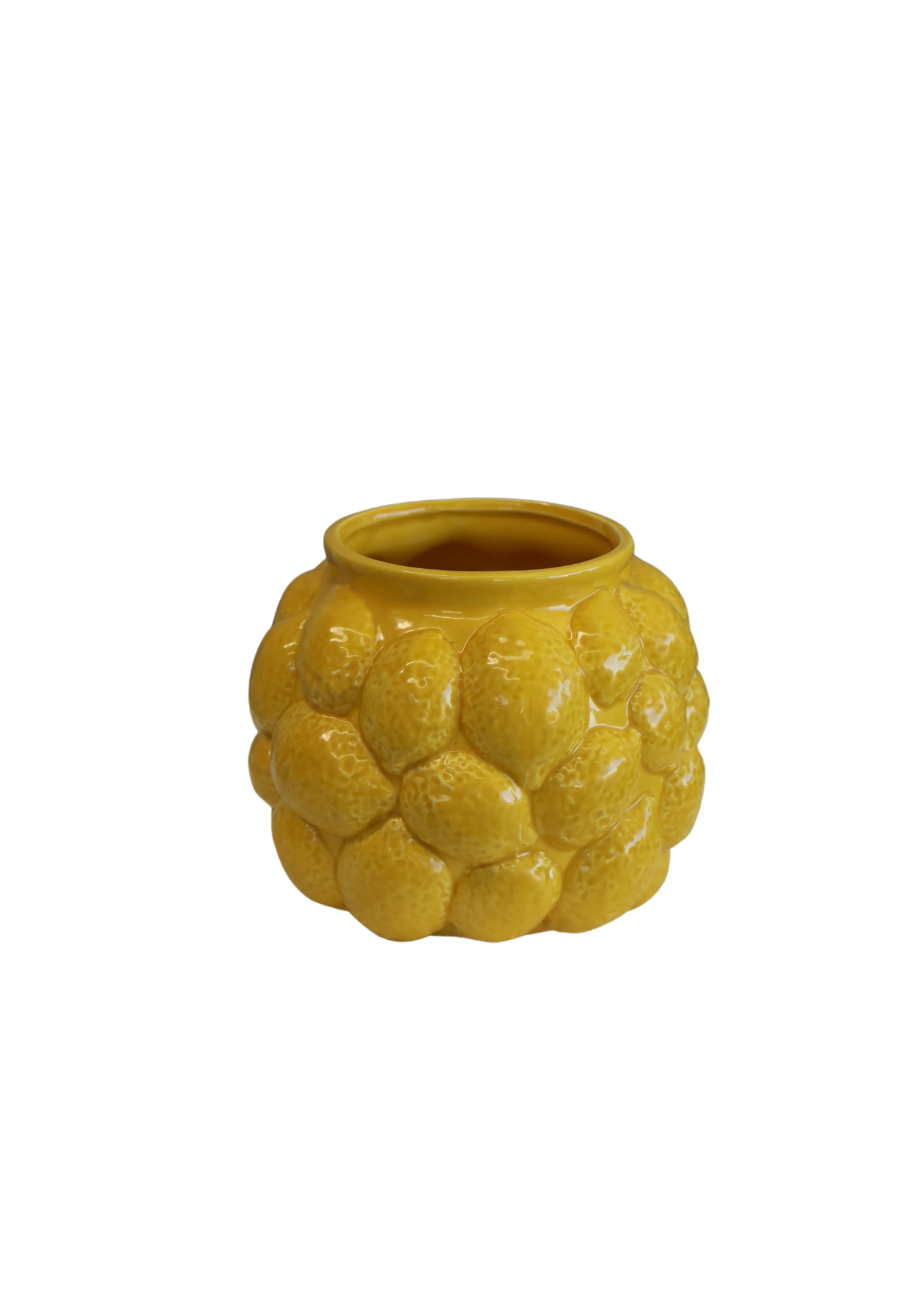 Lemon Low Vase
