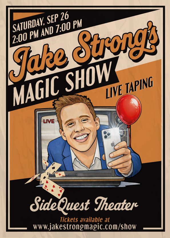 Jake Strong’s 2026 Philadelphia Fringe Show