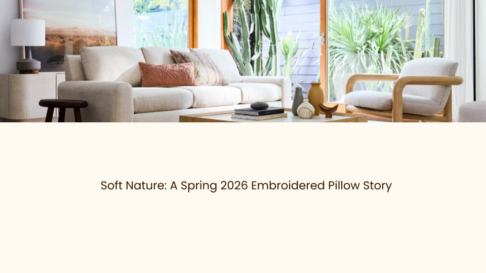 Embroidered Pillow Concept