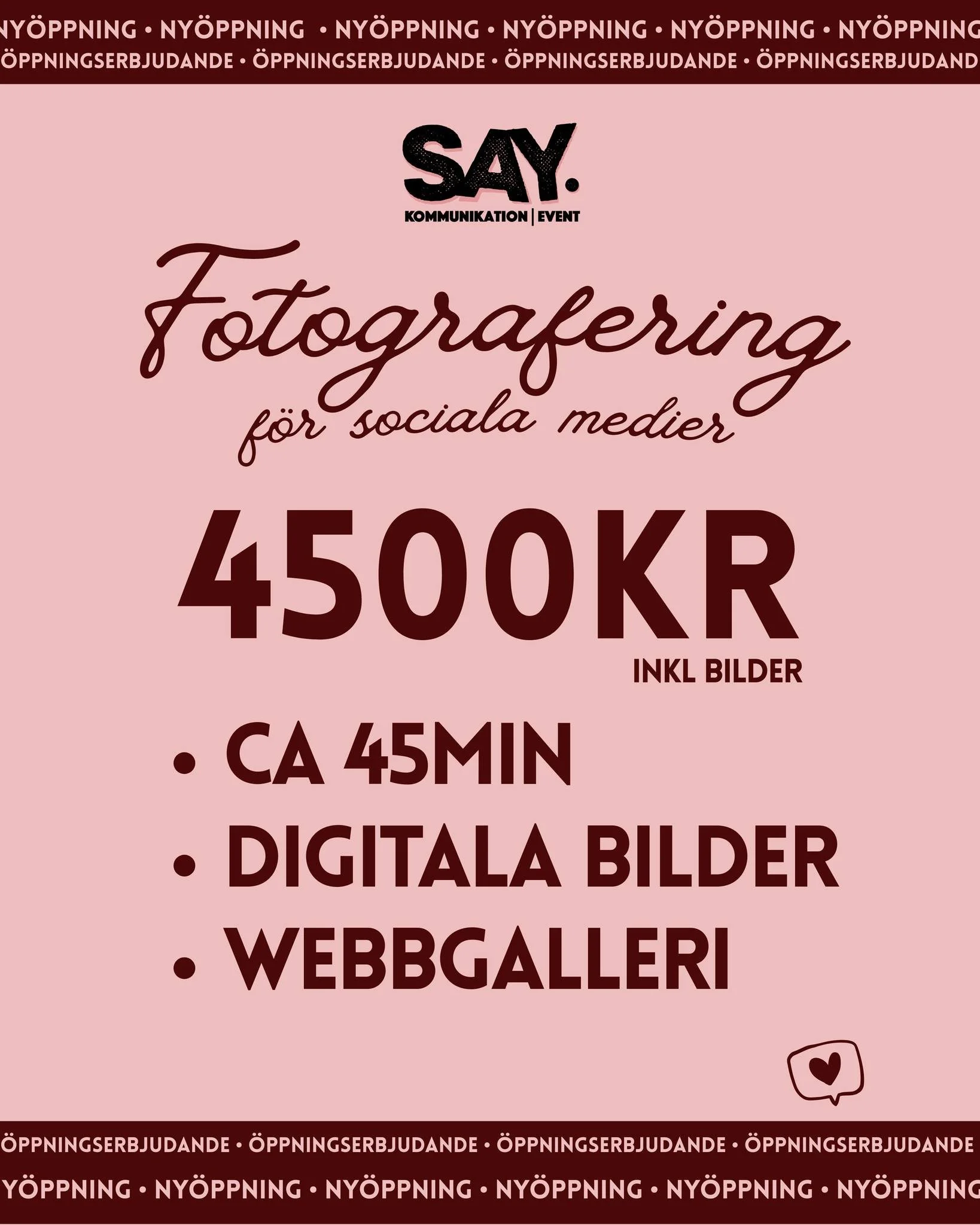 Dina kunder best&auml;mmer sig p&aring; tre sekunder. Vad visar du dem under de tre?

Det finns m&aring;nga sp&auml;nnande f&ouml;retag som g&ouml;r fantastiska saker men som aldrig riktigt syns s&aring; tydligt som de f&ouml;rtj&auml;nar. Bilderna h