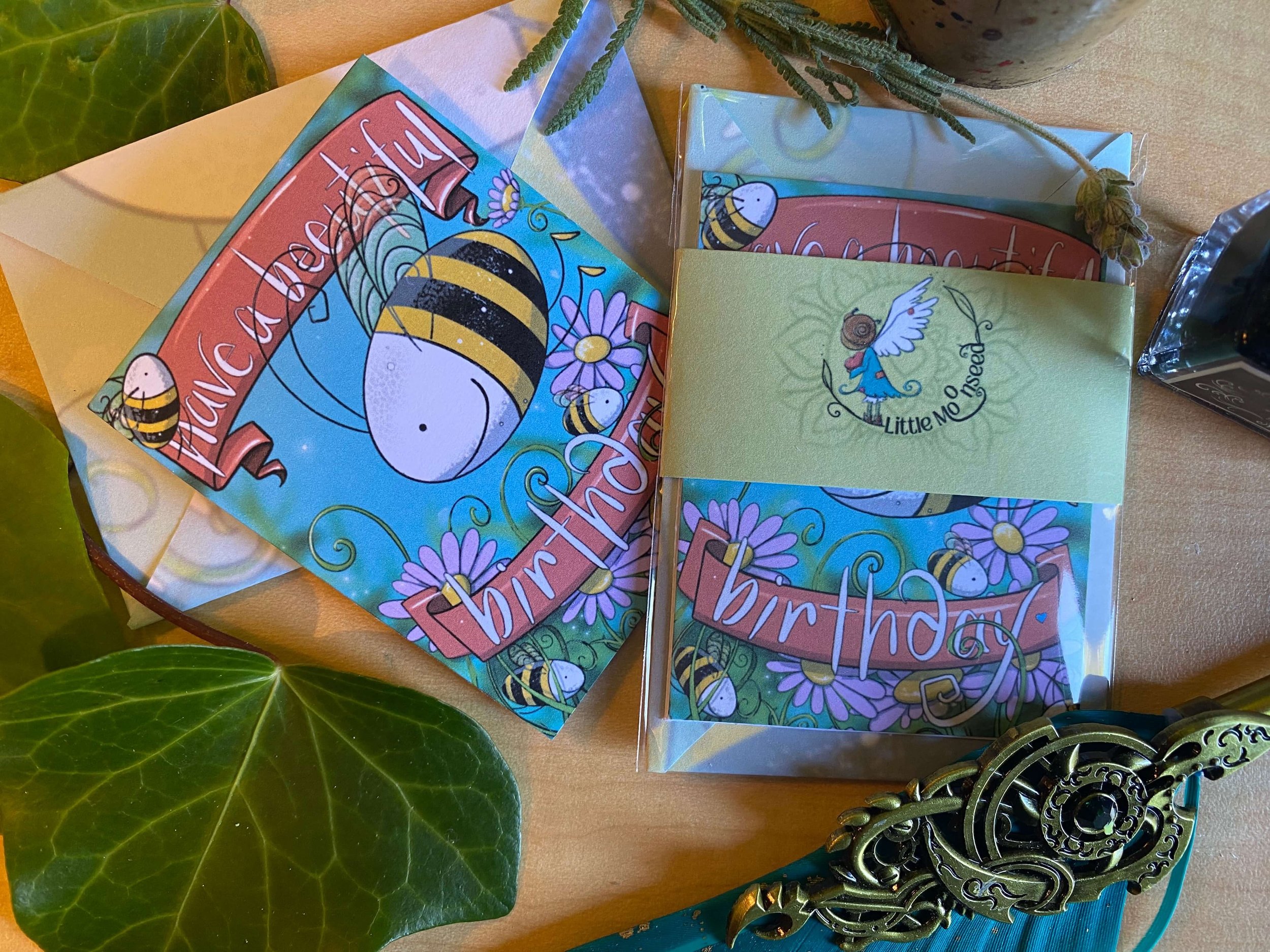 have a bee-utiful birthday rectangle card.jpeg