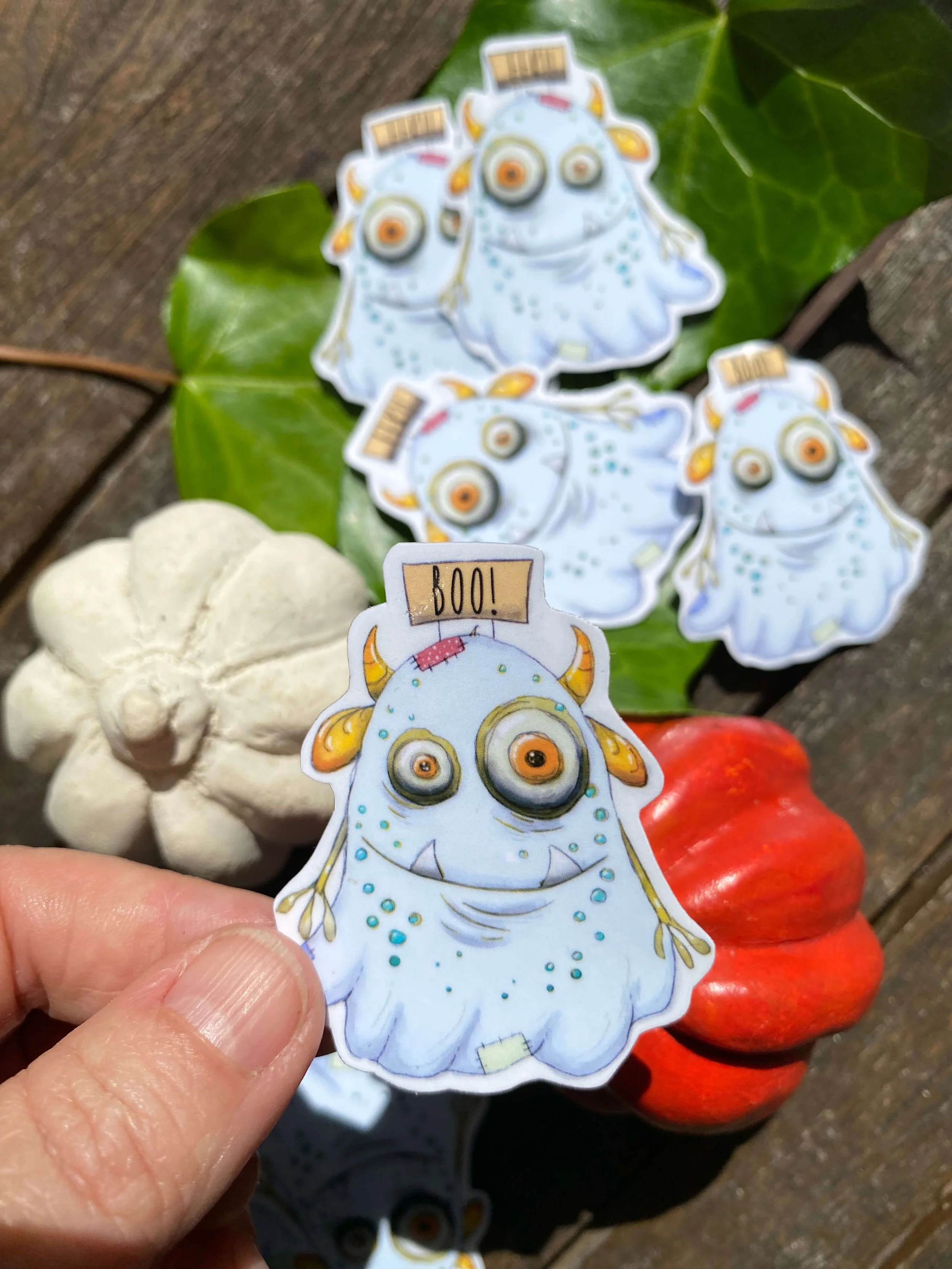 Cute Ghost Boo and Eek stickers.jpg