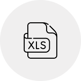 Structured manufacturing data in multiple file formats