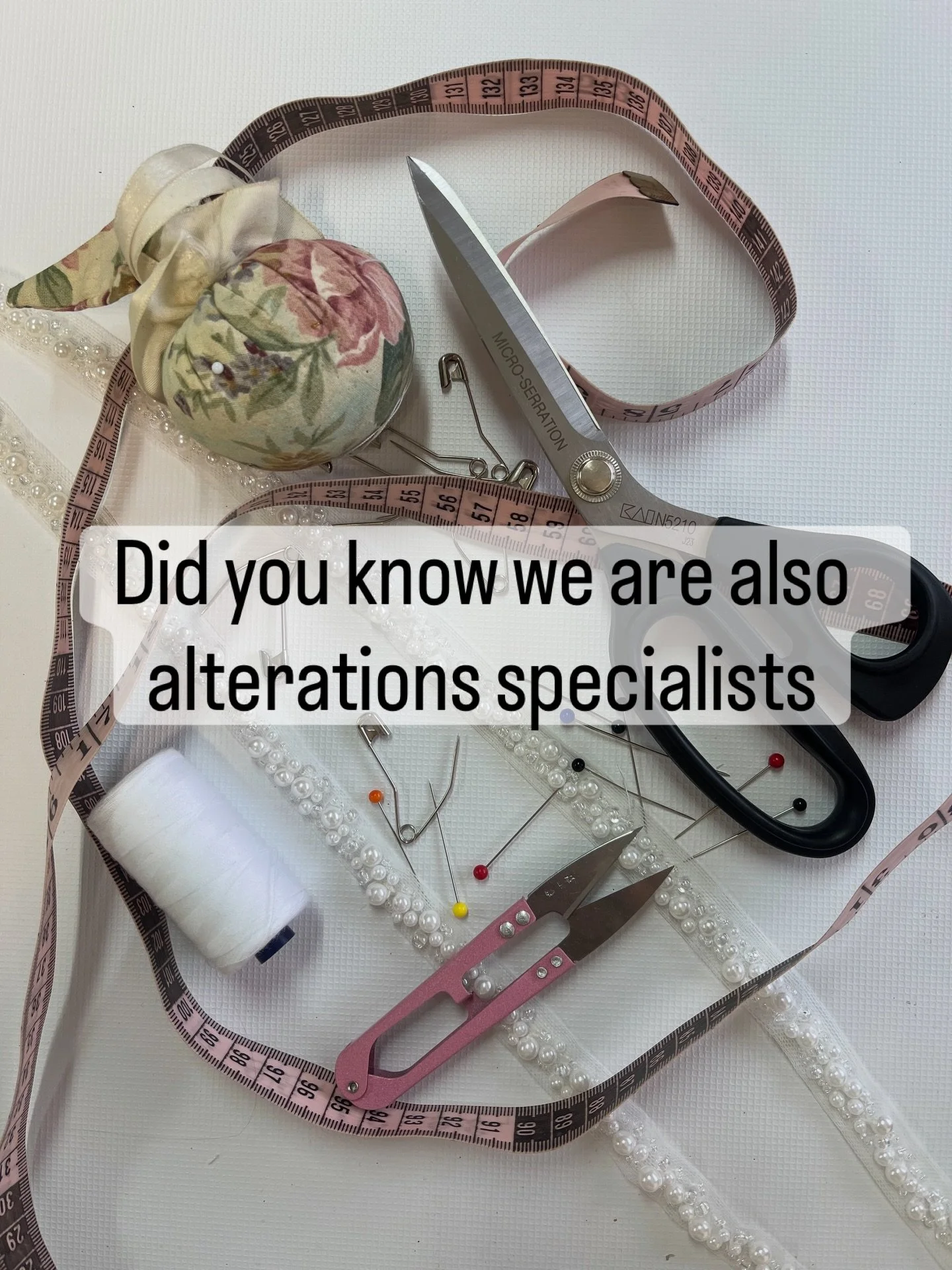 🧵🪡Calling all 2026 brides 🪡🧵

Did you know we are happy to alter your wedding dress even if you haven&rsquo;t bought your dress with us?

- All fittings and alterations are conducted by our experienced seamstresses located in our Ampthill boutiqu