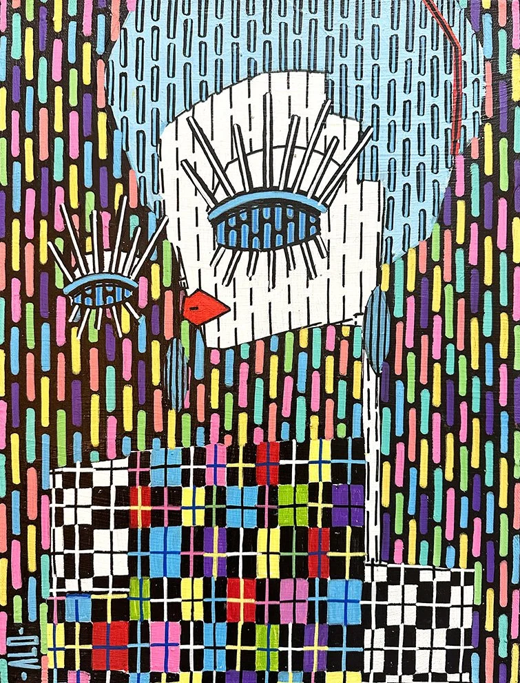 "Judit" - 55x80 cm - Acrylic on canvas