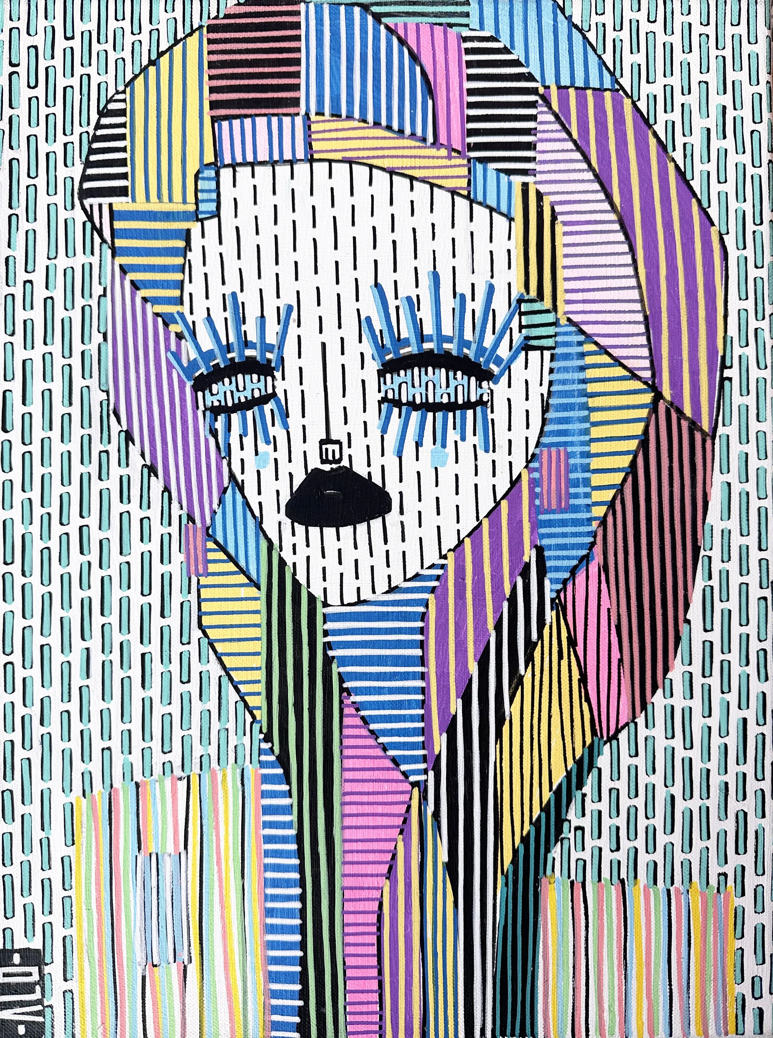 7.3 - "Araby" - 30x40 cm - Acrylic paint on canvas