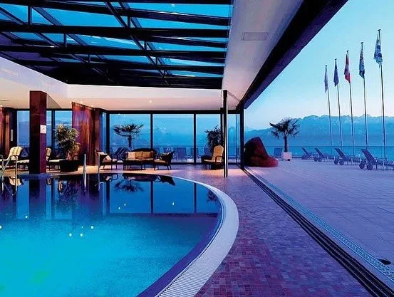 A quick look at our second night&rsquo;s hotel. 

Le Mirador Resort &amp; Spa is a five-star hotel perched above Lake Geneva, offering breathtaking views of the lake and Alps. With spacious rooms, a relaxing spa, and fine dining, it&rsquo;s the perfe