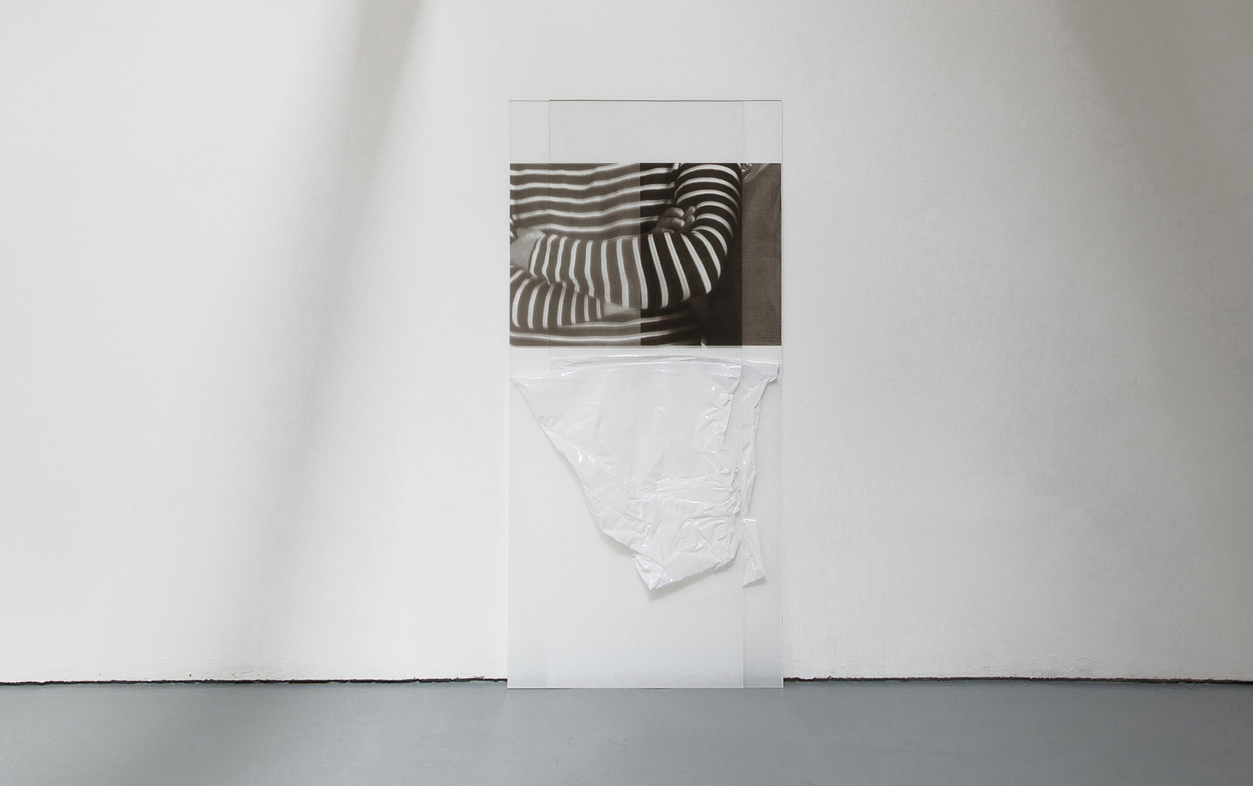 Untitled 2019, screen print on perspex