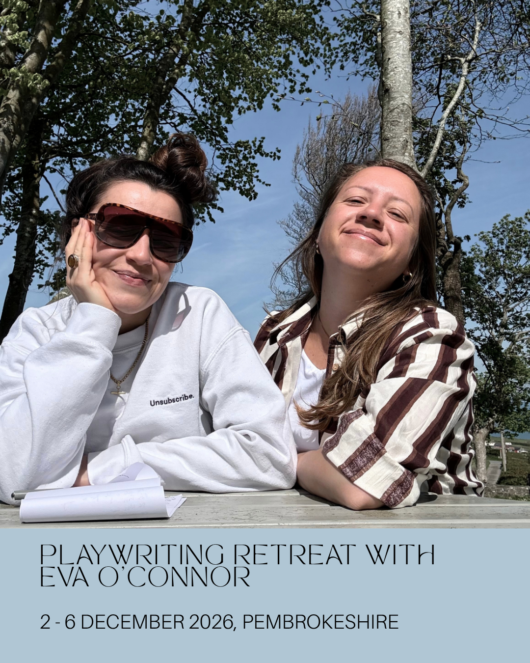 A Playwriting Retreat in Pembrokeshire with Eva O’Connor