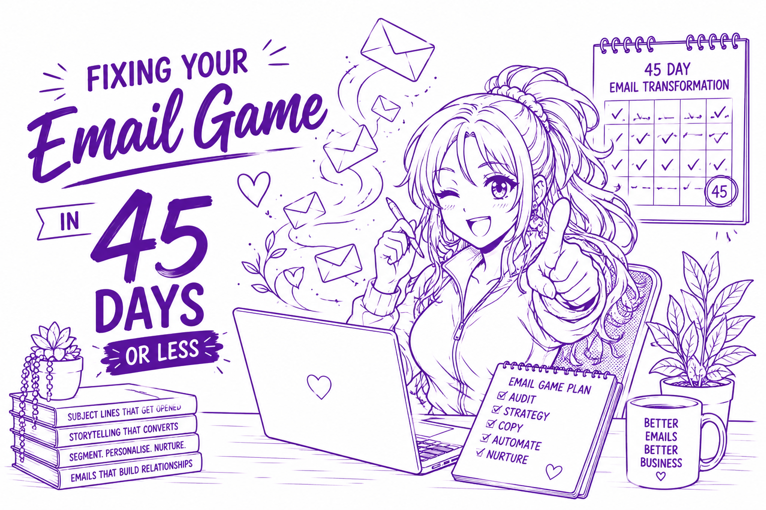 Fixing your email game in 45 days or less
