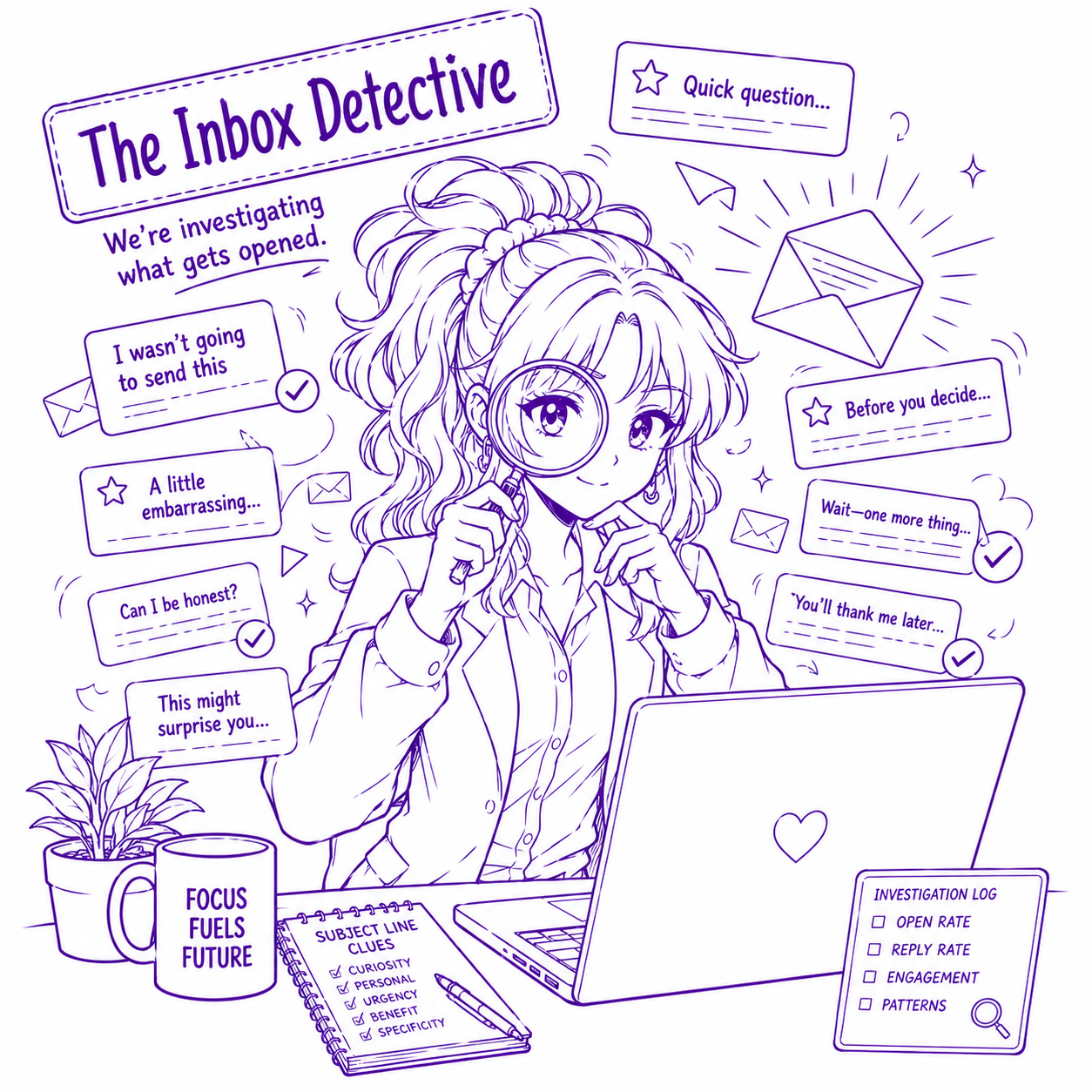 My 10 Highest Opened Subject Lines