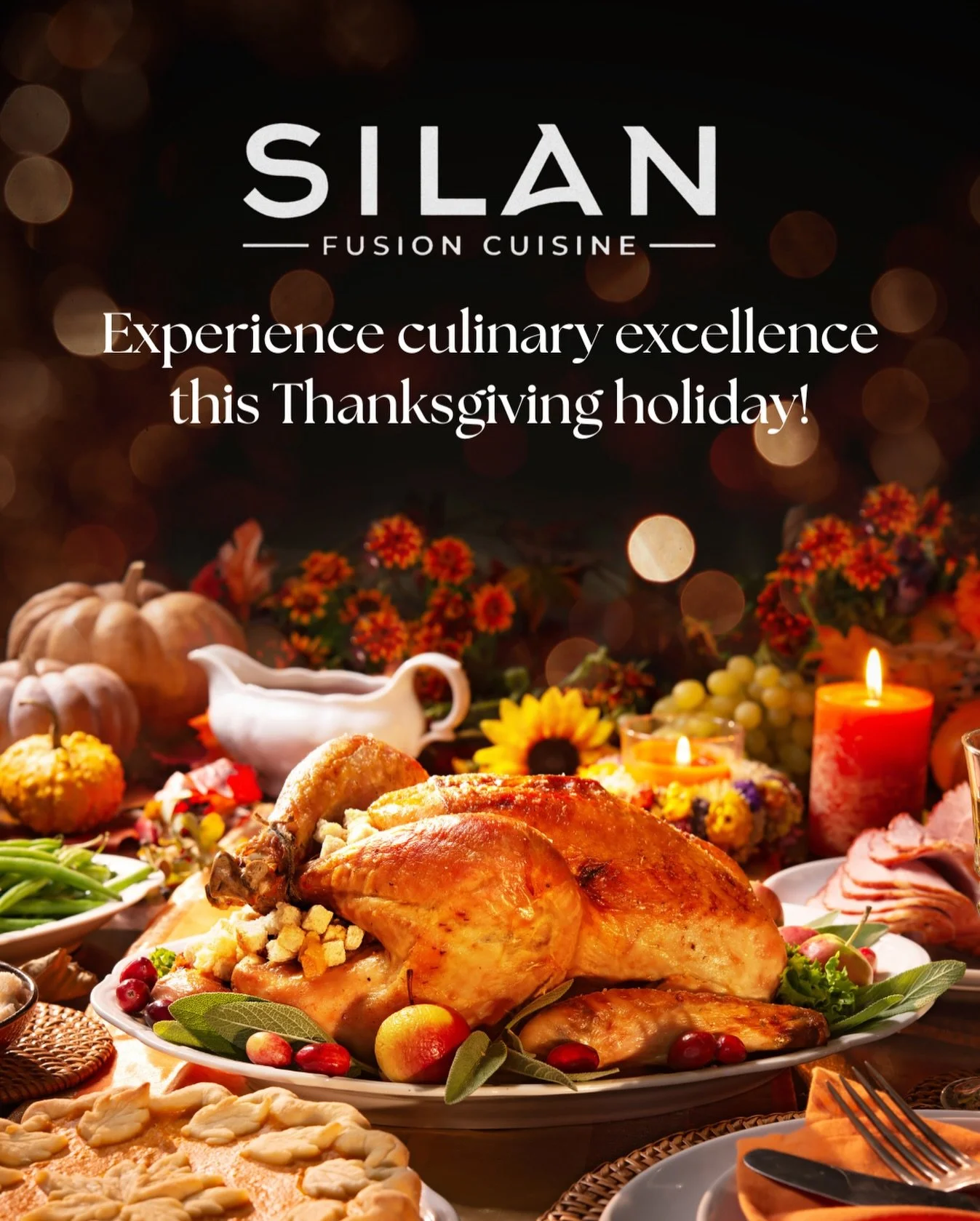 Happy Thanksgiving from us at The Alexander Hotel and Silan ✨🦃

Need a last-minute Thanksgiving dinner plan? Visit silanmiami.com or call (305) 939-5264 to make a Thanksgiving reservation tonight! 

Enjoy Silan&rsquo;s regular menu plus some festive