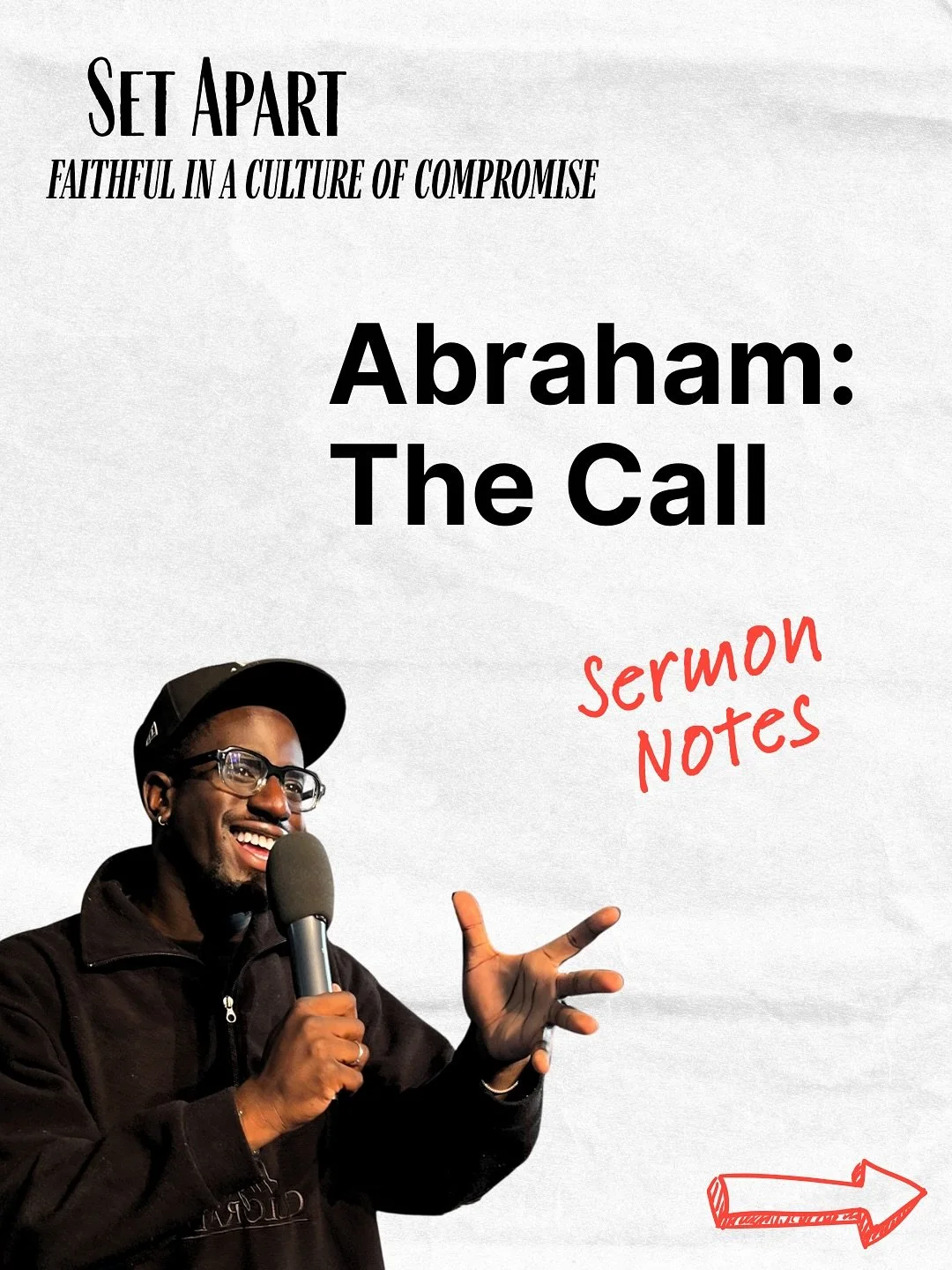 We started a new sermon series at our 7pm on Sunday, hearing from Femi about Abraham and the Call that Changes Everything!

Here are your sermon notes 📔

Want to listen back? Head to stcsheffield.org/talks, or listen on Spotify or Apple 🎧