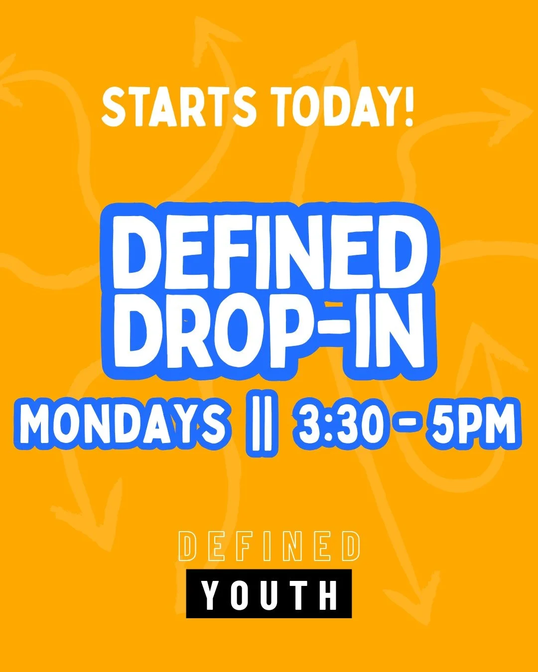 📣 Exciting announcement 📣
We're starting an after-school club where there will space for chilling, chatting, games and food (even homework if you want that). 

We'd love to see you there!

🕒3:30-5pm
👥 Y7-13
📍St Thomas Crookes