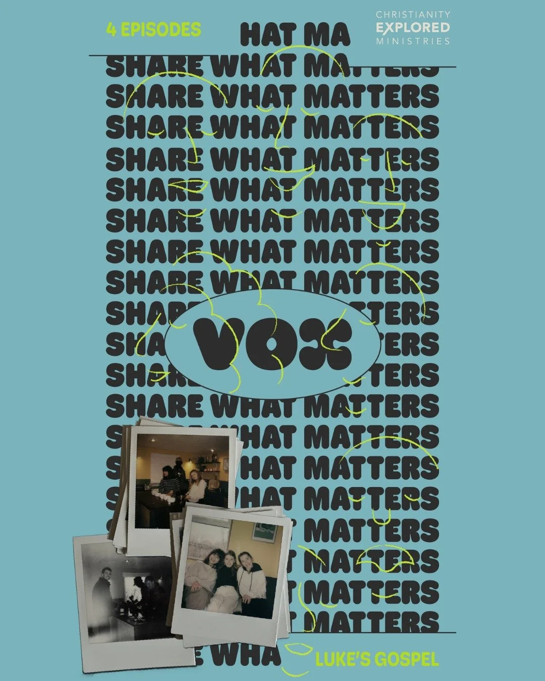 🤔❓&quot;WHO EVEN IS JESUS!?&quot;❓🤔

If you're curious about christianity, then VOX is for you! 🫵

Over four episodes VOX looks at Jesus' life, and creates a space to chat to each other about life and faith over some food. 🍽️

Whether you already