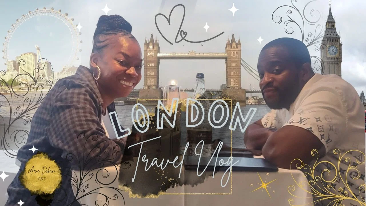 Youtube thumbnail image of a couple having dinner in London.