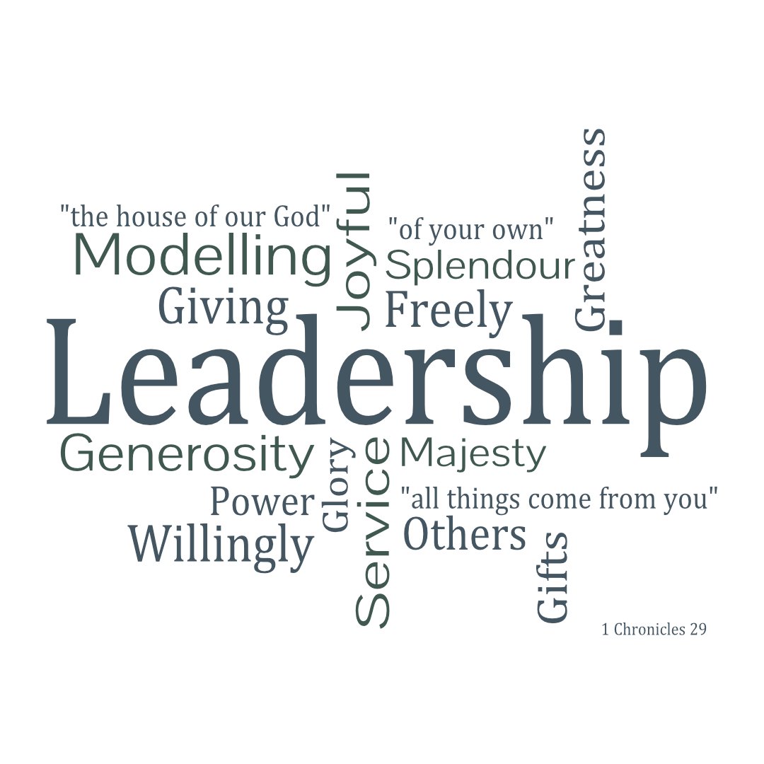 The people rejoiced: why leadership matters