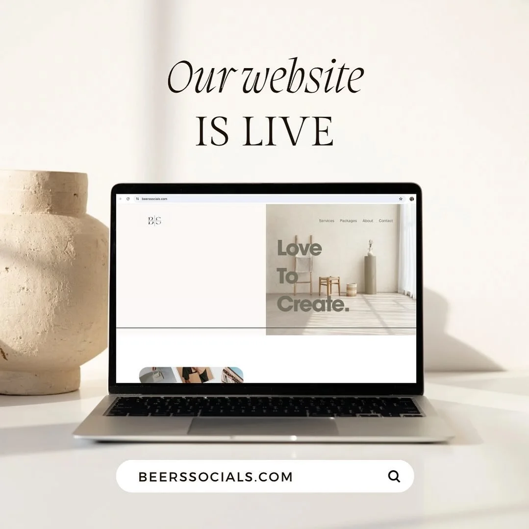Mijn website is live!!! Mijn avontuur als zelfstandig social media manager is nu echt begonnen. Klaar om jouw social media naar een hoger niveau te tillen met mijn nieuwe agency, neem dan een kijkje op www.beerssocials.com! ✨ Link in bio! #socialmedi