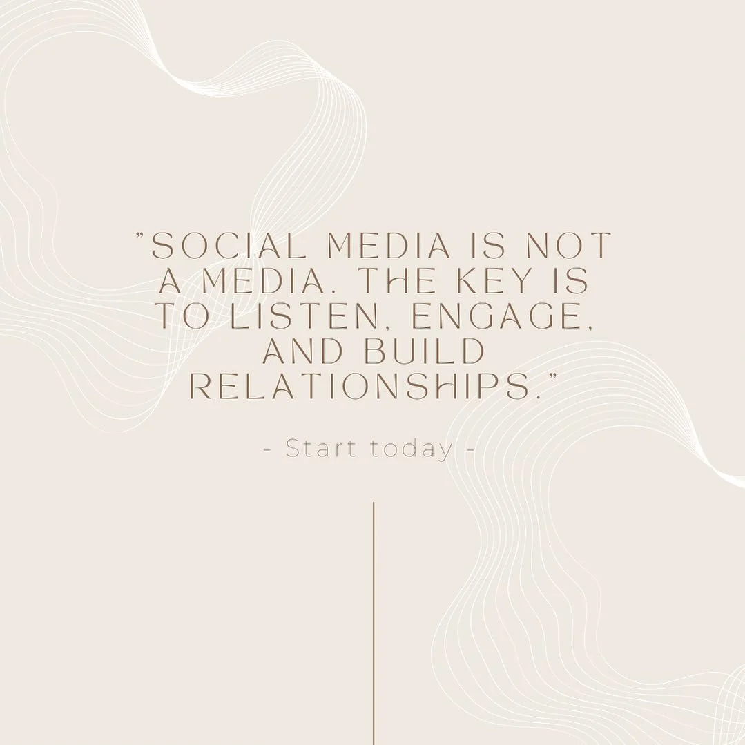 🌟 &ldquo;Social media is not just a media. The key is to listen, engage, and build relationships.&rdquo; 🌟

Waarom zou je social media gebruiken? Omdat het meer is dan alleen een platform. Het is een kans om te luisteren naar je publiek, echte betr