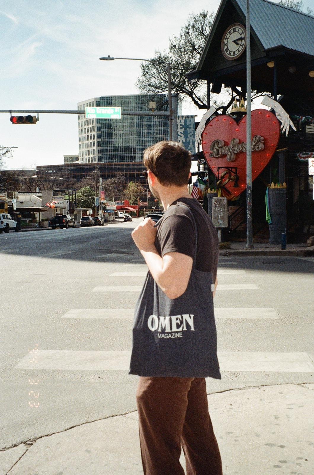 Omen Magazine Tote Bag